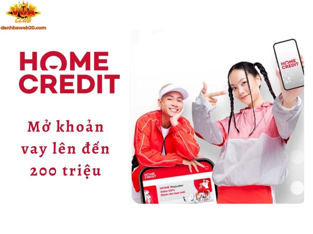 App vay tiền nhanh, đa dạng gói vay - Home Credit