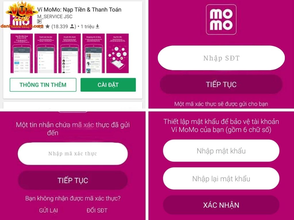 Cách tải app ví điện tử Momo nhanh chóng